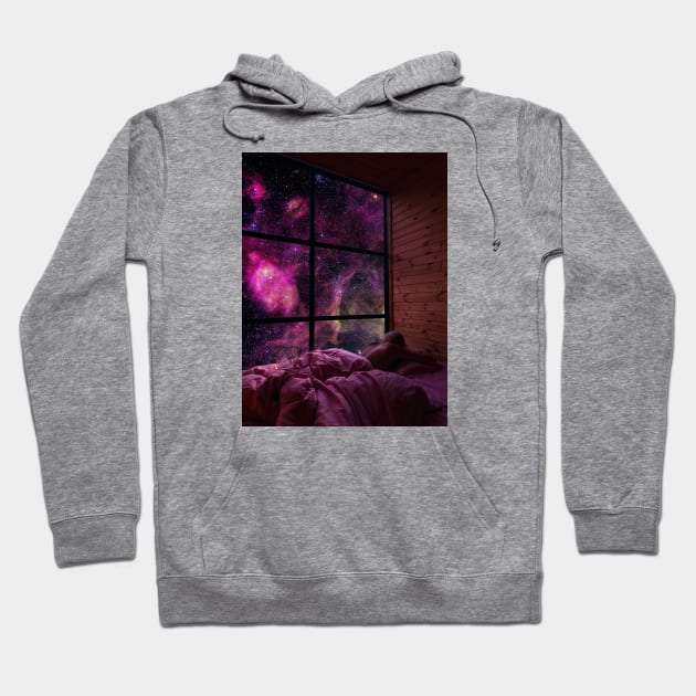 Goodnight Universe Hoodie by DreamCollage